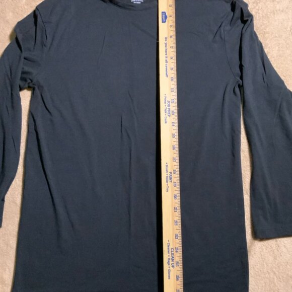 West Loop Women's Size M/L Black Basic Casual Long Sleeve Top Shirt (D) - Picture 6 of 7